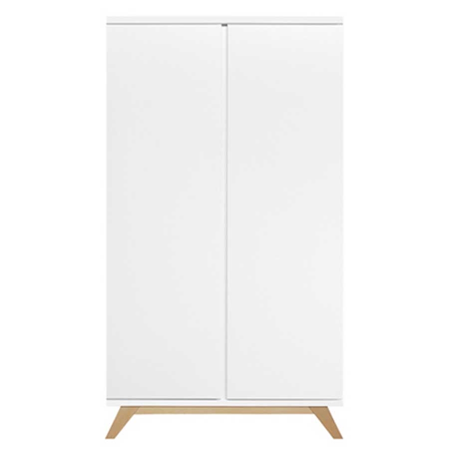 Oliver Furniture Schrank Wood Weiß 2 Türen | zimmerzwerge